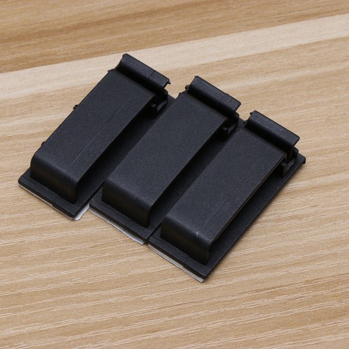 50 Pcs Cable Tie Mounts Black Reusable Cable Ties Electrical Cord Management - 第 9/12 張圖片