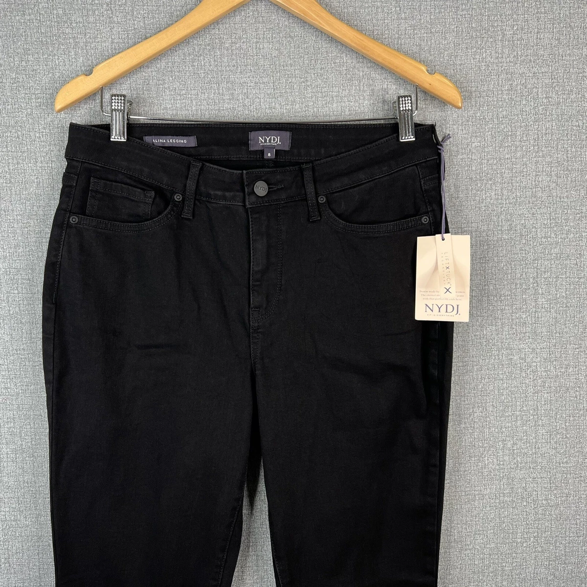 Nydj alina legging shop black