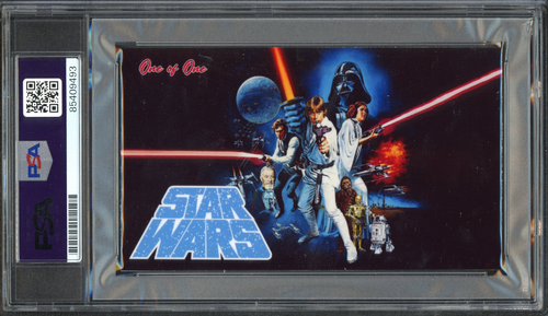 James Earl Jones signed Cut 3x5 Custom Card PSA DNA Slab Star Wars Auto C4514 - Picture 2 of 2