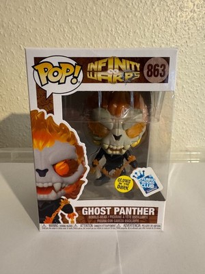 Funko POP! Marvel Infinity Warps #863 Ghost Panther - GITD - Funko Insider Club