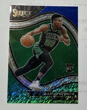 2020-21 Select Prizm Blue White & Green Flash #287 Aaron Nesmith RC #9/10 mint!!