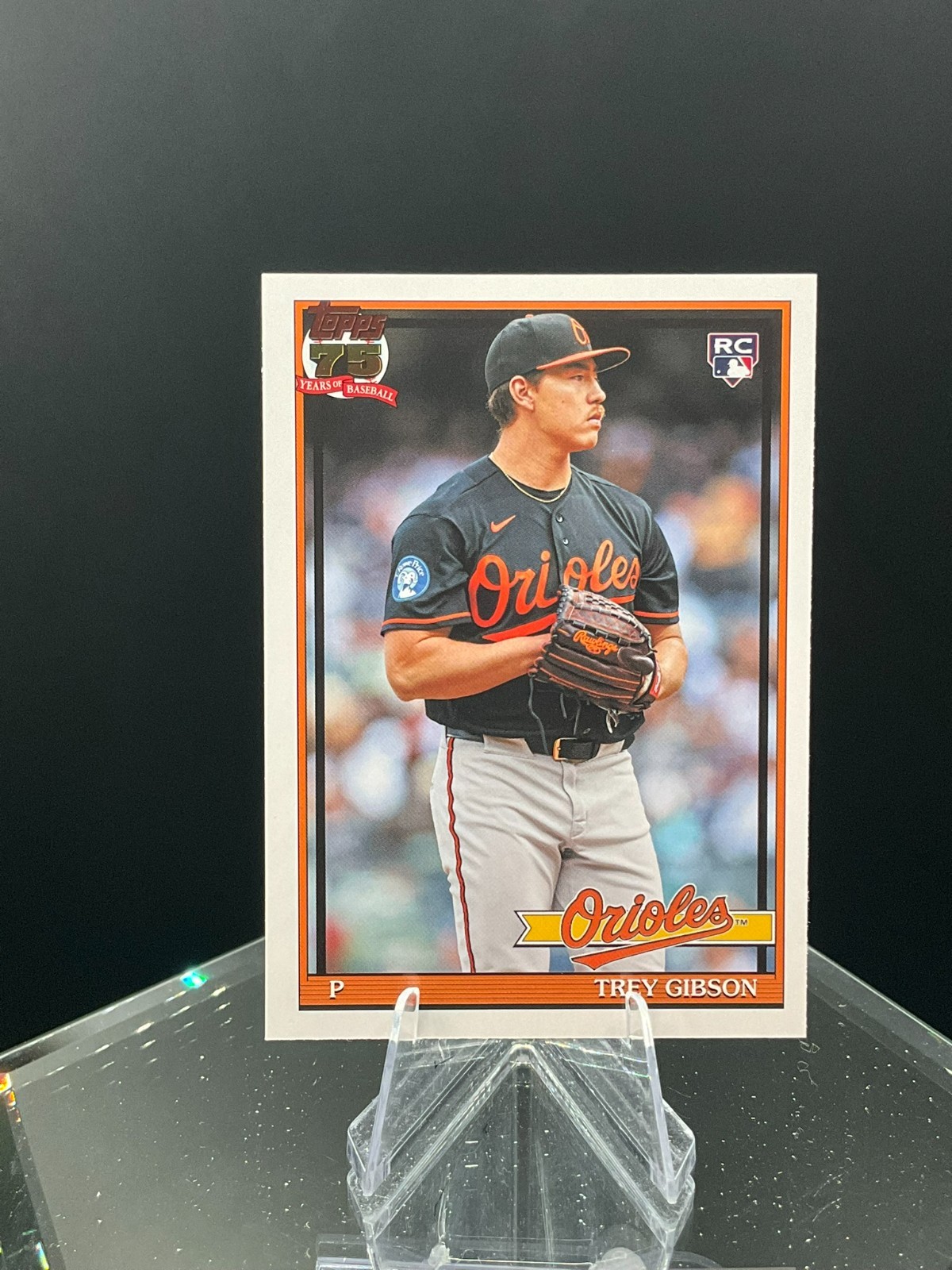 2026 Topps Update Series 1991 Topps U91-33 Trey Gibson - Baltimore Orioles