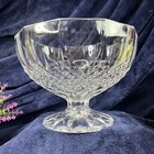 Longchamp CRISTAL D'ARQUES-DURAND footed bowl 24% Lead Crystal