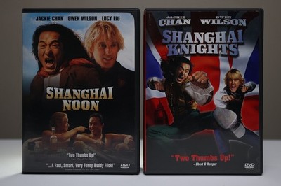 Shanghai Noon & Shanghai Knights DVDs 