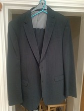 Digel mens Pin Stripe Suit Xl dark blue 2 peice