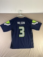 Nike Seattle Seahawks Russell Wilson NFL Football Jersey Youth Large, Men s S