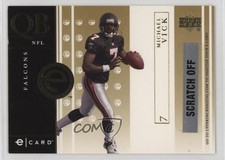 2001 Upper Deck e-Cards Michael Vick #E-MV 0qn