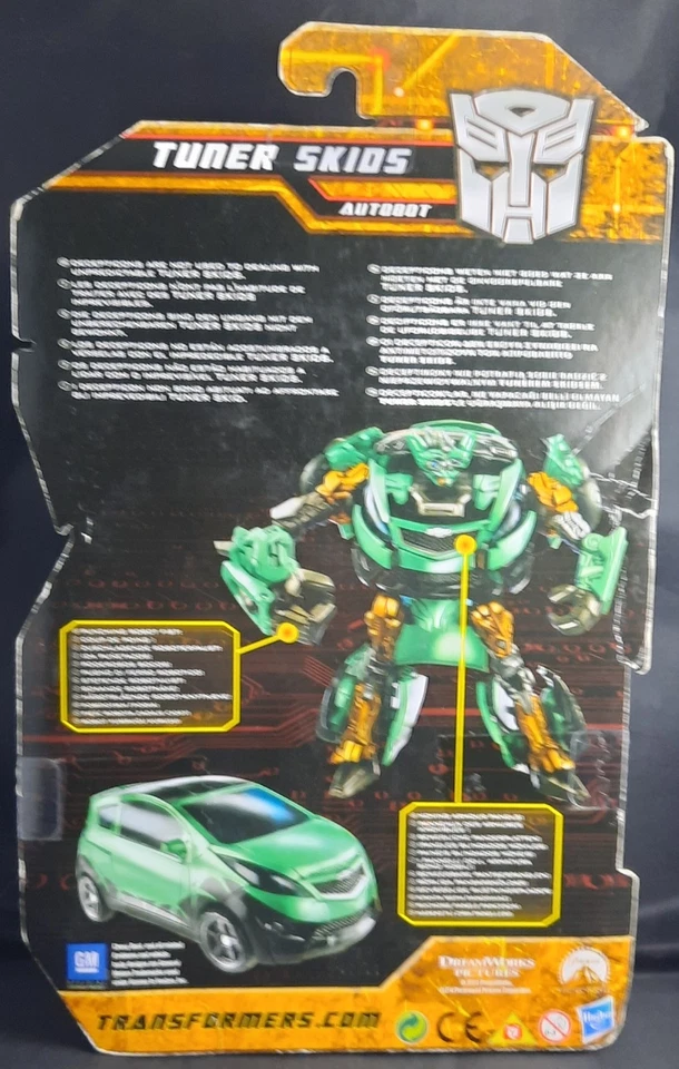 HASBRO Transformers HUNT FOR THE DECEPTICONS Tuner Skids NEU - Bild 3 von 4