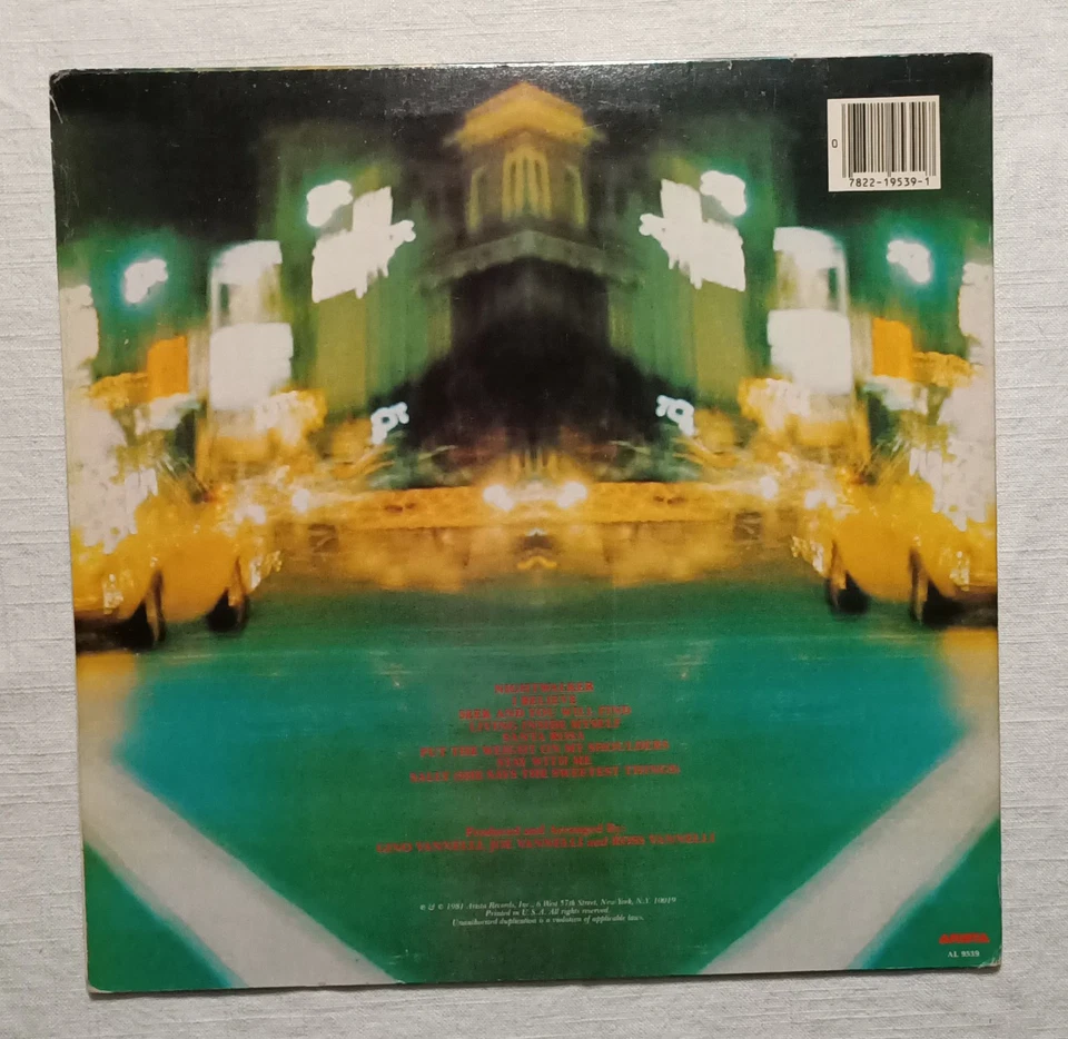 Gino Vannelli - Nightwalker - 1981 Vinyl LP  Foto 2 de 4