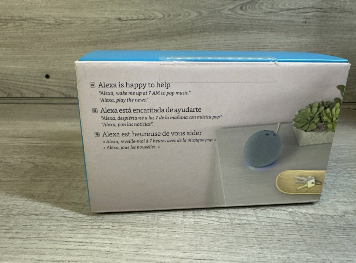 Amazon Echo Dot (4th Gen.) Smart Speaker - Twilight Blue for sale