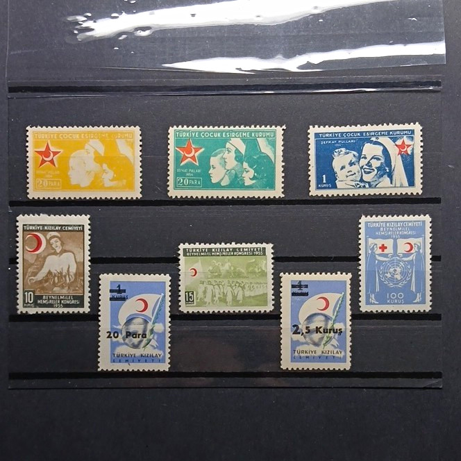 Turkey  Stamps Red Crescent/ 1954/55/56 MH