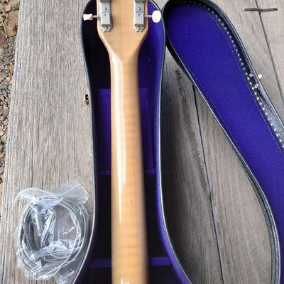 Full Acoustic Guitar Supro Ranchero 1951-1952 Semi Hollow Natural