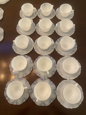 15 MacBeth-Evans AMERICAN SWEETHEART Monax Depression Cup & Saucer Sets: MINT