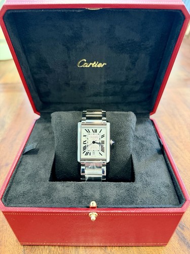 NEW 2026 Cartier Tank Must XL WSTA0053 Automatic Steel Full Set Box Papers Card