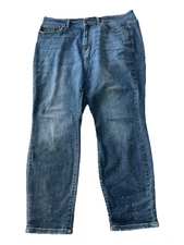 Judy Blue Boyfriend Fit 20W Dark Stretch High Rise Denim Jeans JB82346