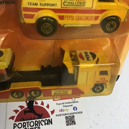 Matchbox PEPSI Racing Team 3 Car Set 1:64 Transport Truck Pro Stocker Van 1/64 - Picture 5 of 9