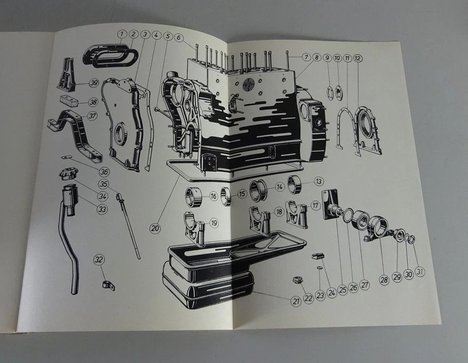 Catalogo Parti Steyr - Diesel - Camion Tipo 380 - 90 CV Stato 09/1954 - Immagine 3 di 4