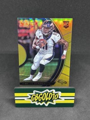 2017 Panini Select - Concourse Carlos Henderson #41 Gold Prizm /10 (RC)