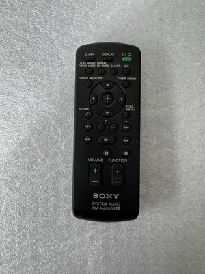 SONY RM-AMU009 Audio System original FERNBEDIENUNG Remote Control