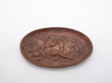 PLAQUE EN CUIVRE DECOR REPOUSSE ANGELOTS