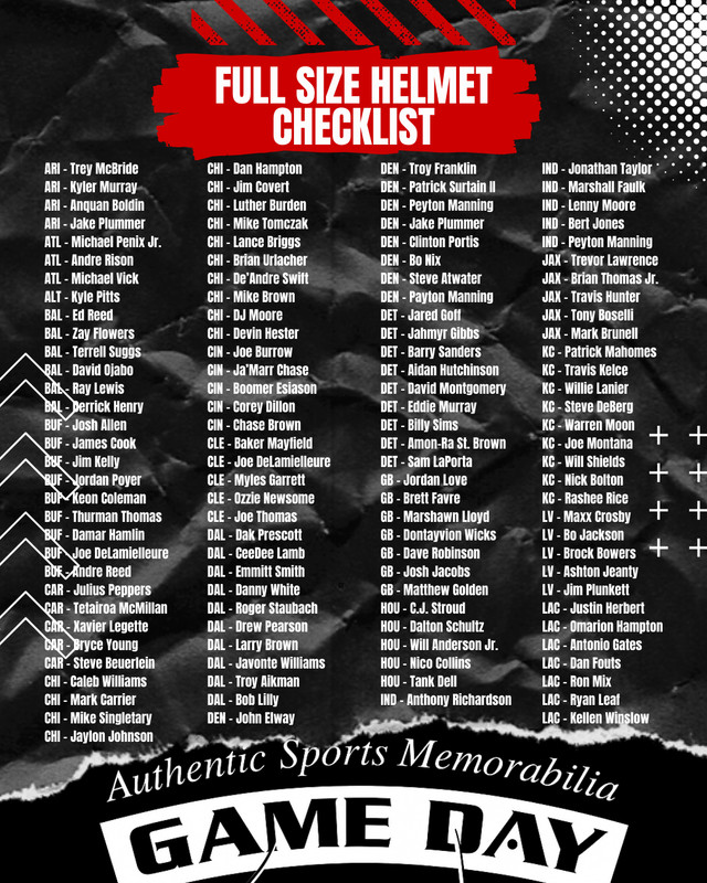 Game Day Legends Full Size Helmet Mystery Box! - Random Division Break!