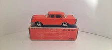 TEKNO of  DENMARK MERCEDES BENZ 220SE   Red orange 726 vintage  car 1/43 box