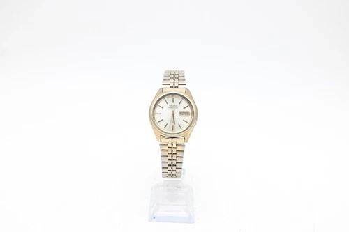 F Vintage Gent Seiko 5 Actus 7019-7060 Automatic Running Wristwatch Keeping Time