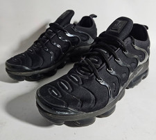 Nike Air Vapormax Plus Men's Black Trainers, Size UK 9.5, US 10.5, EU 44.5, VGC