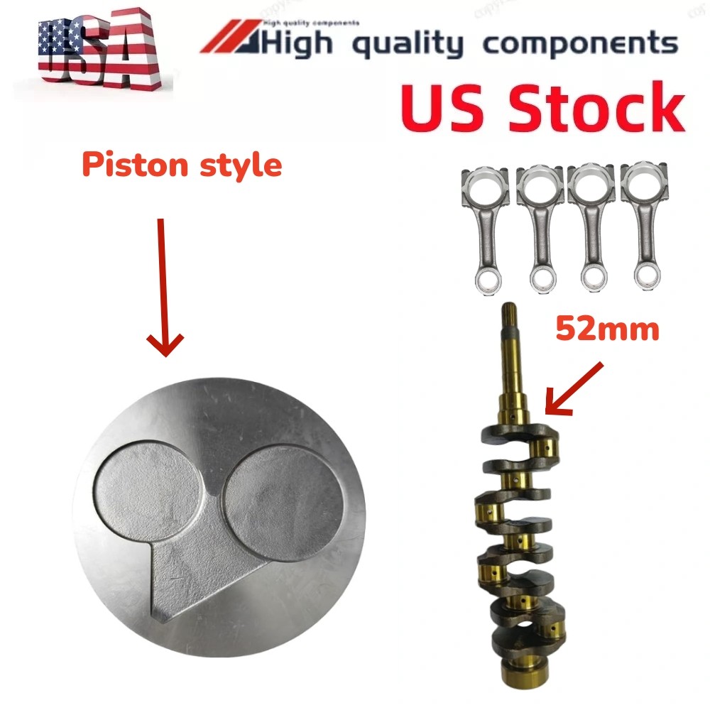 V2203 Overhaul Rebuild Kit+connecting rod+crankshaft For Kubota