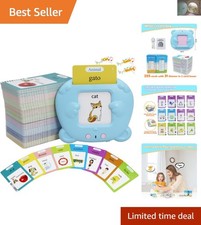Educational Spanish  English Flash Cards - Perfect for Toddlers Ages 3-8