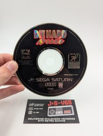 Sega Saturn Die Hard Arcade Disc w/ Case Back Cover No Manual