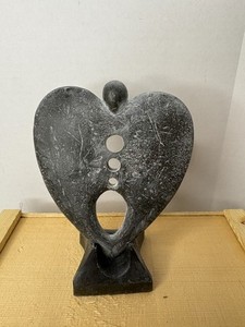 Vintage Roc Paul Studios Sculpture Heart Angel 2007 Limited Edition  #373 /900