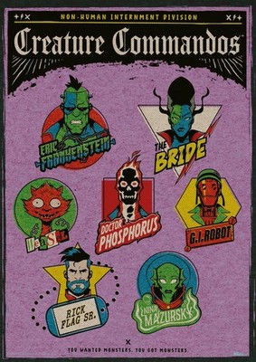 MIGHTYPRINT Trend Setters   DC Comics   Creature Commandos   H