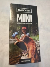 Sawyer Mini Water  Filtration System - Blue, Outdoor Survival-Brand New.