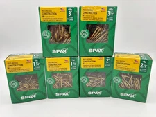 (Choose Size)  2 lb. SPAX Multi Material Construction Flat Head Screws T-20 Plus