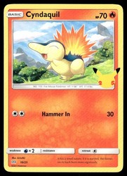 Cyndaquil 010/025 McDonald's 25th Anniversary Promos Holo Promo
