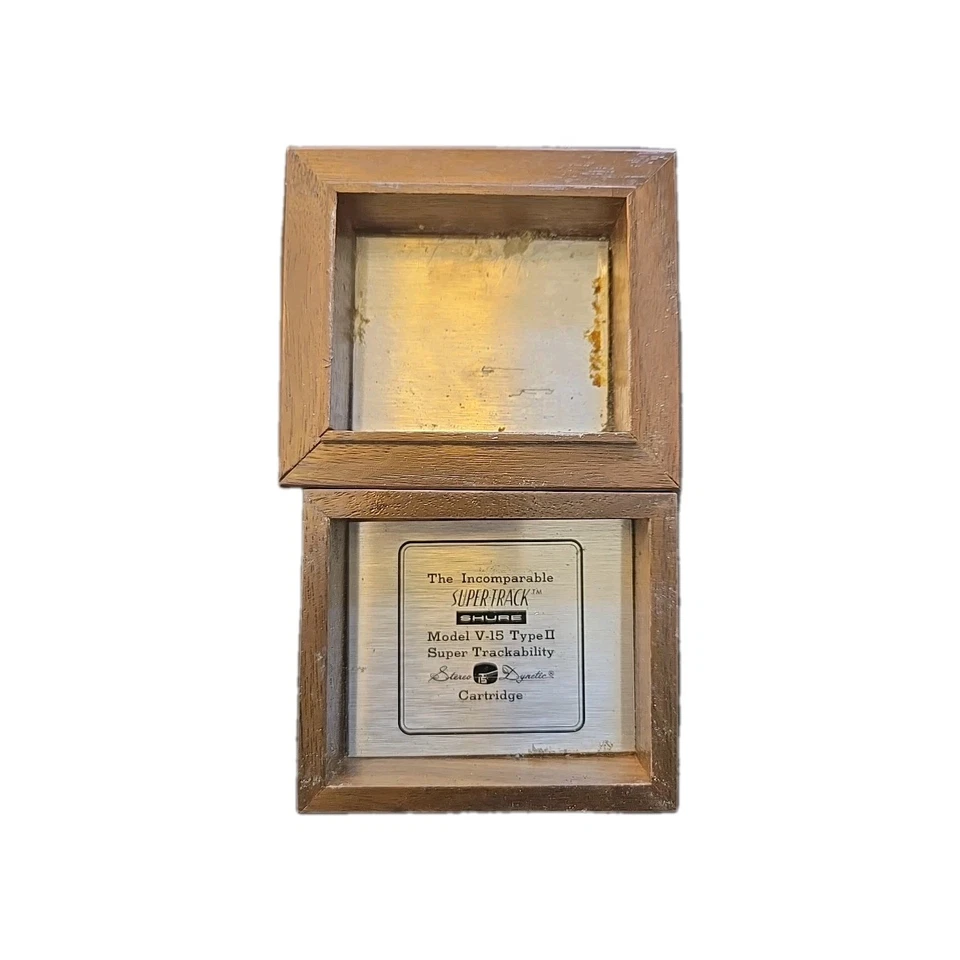 Оригинальная коробка и чехол SHURE стерео магнитный супер трек модель V-15 тип II - Изображение 2 из 4