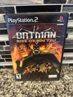 Batman Rise of Sin Tzu PS2 Complete CIB + Reg Card Manual Black Label