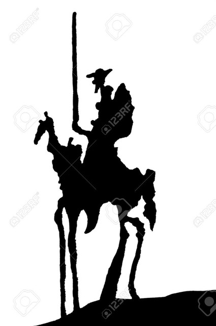 donquijote Y SANCHO A VINYL Decals StickerLARGE 9"W X 9"H ...