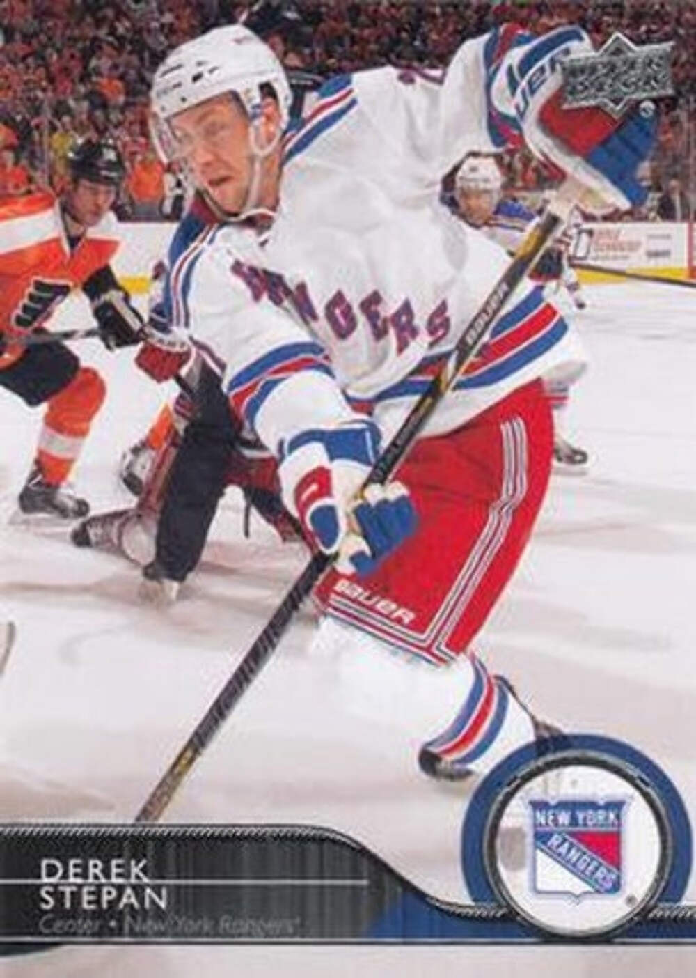 #128 Derek Stepan - New York Rangers - 2014-15 Upper Deck Hockey