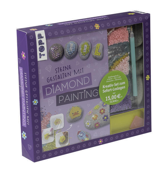 Thumbnail - Kreativ-set Steine Gestalten Mit Diamond Painting | Frechverlag | 2022
