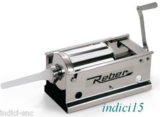 Insaccatrice Professional INOX  1 velocità kg. 3 Reber