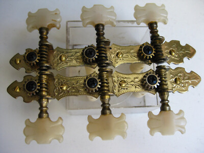 Vintage DeAngelico Lindell Goya Gold Classic Guitar Tuners for Project Japan