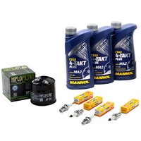 Inspektion FüR Honda VT 500 E VT 500 VT500 1983-85 Set ÖL 3L ÖLfilter ZüNdkerzen
