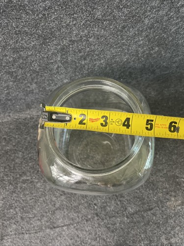 6” X 8” Square Glass Jar Only FOR PARTS Hankscraft Steam Vaporizer 202-B - Picture 2 of 6