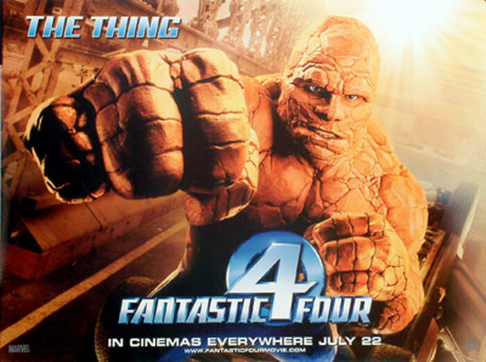 Fantastic Four (The Thing) (Double Sided) Original Movie Poster