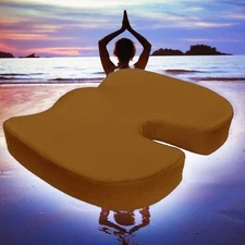 Memory Foam Medium Firm Coccyx Orthopedic Seat Office Chair Cushion Pain Relief