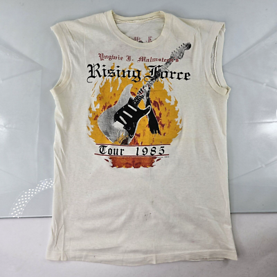 Vintage 1985 Yngwie J. Malmsteen Rising Force Concert Tour Tank