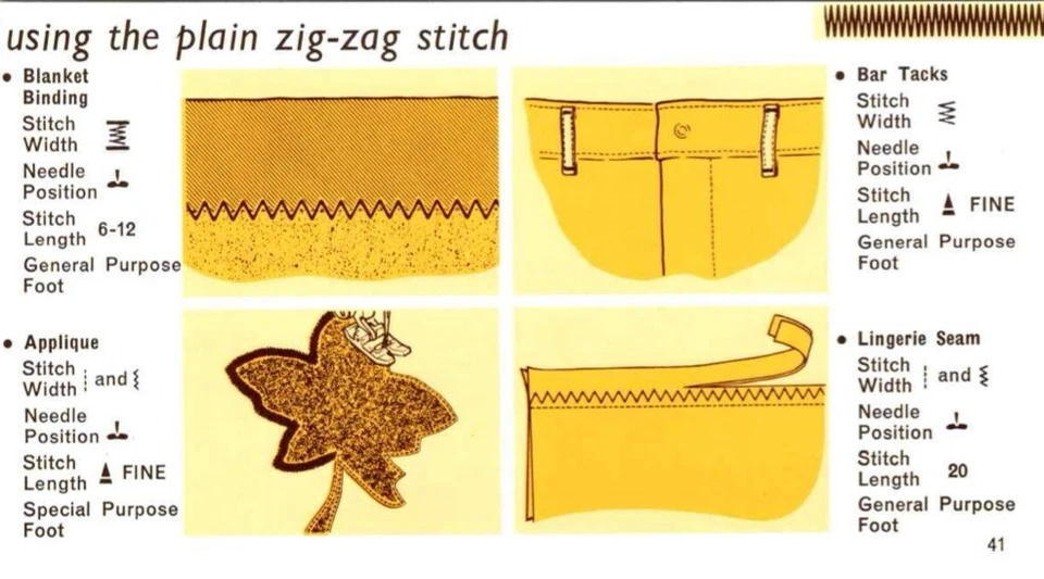 Máquina de Coser Singer 354 Manual Grande Edición Deluxe Genie Instrucción COLOR Foto 4 de 4