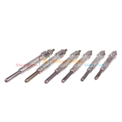 6X 24V Glow Plugs 11065-10T01 for Nissan Patrol GR Y60 4.2D Engine